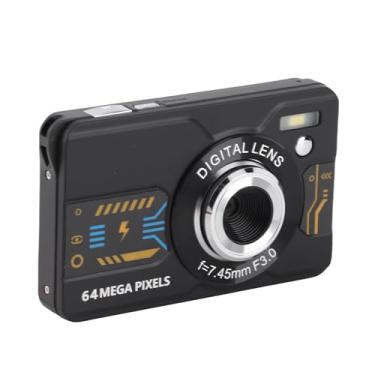 Imagem de Câmera Digital 4K para Fotografia, Ponto Compacto Portátil de 64MP e Tiro Com Câmera Digital Foco Automático Com Tela de 2,8 Polegadas, Zoom de 20x, para Adolescentes para (64 GB)