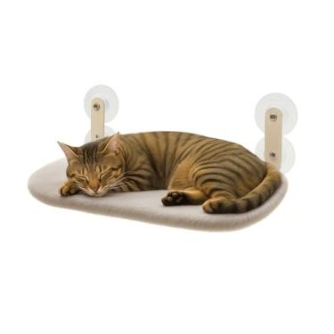 Imagem de Cama Gato Suspensa Janela Ventosa Rede Caminha Conforto Pet (Cinza, Grande)