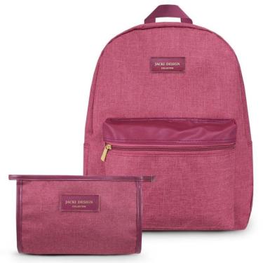 Imagem de Conjunto Mochila E Necessaire De Envelope Joy Vinho