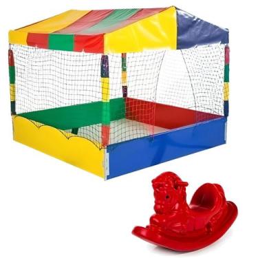 Imagem de Piscina de Bolinhas 1,50m Nacional Gangorra 1 Lugar - ROTOPLAY