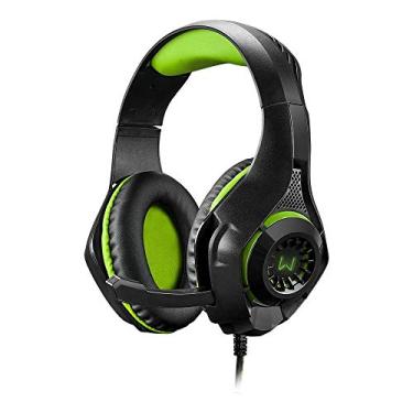 Imagem de Headset Gamer Warrior Rama P3+USB Stereo Adaptador P2 LED - PH299