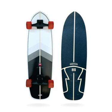 Imagem de Skate simulador de surf nitrosk8 modelo surf gradient 33x 10