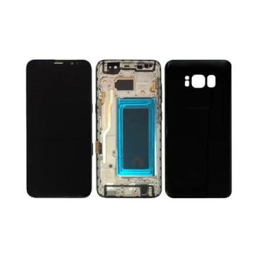 Imagem de Conjunto De Digitalizador De Toque De Tela LCD Samsung Galaxy S8 Com M