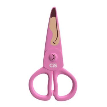 Imagem de Tesoura escolar cis ks260 criatic não corta cabelo