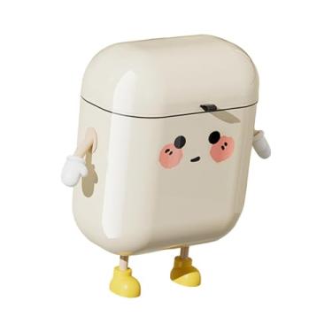 Imagem de Llazsybz Lixeira de Cozinha Suspensa com Tampa, Composteira para Montagem Na Parede Sob a Pia para Cozinha, 12L