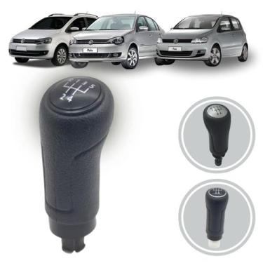 Imagem de Manopla Bola Cambio Marcha Vw Fox Polo Spacefox 2003/... - Solupe Part