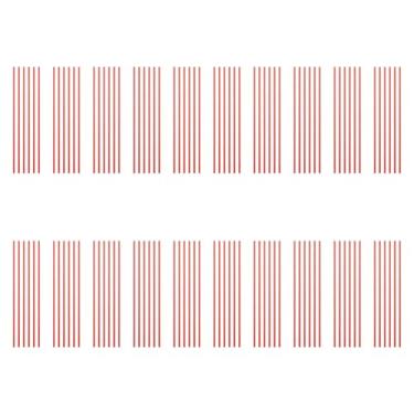 Imagem de Milageto 100 tubos de spray, ponta estendida, extensão de bico de pulverização de substituição de 12 cm para limpador de tinta, óleo lubrificante, espaço