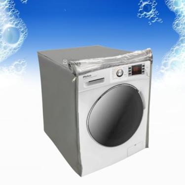 Imagem de CAPA PARA LAVA E SECA PHILCO 11KG PLS11C TRANSPARENTE (CINZA)