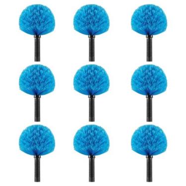 Imagem de Cobweb Duster Head Webster Screw-on, 9 peças para Pole Blue - ShouRong