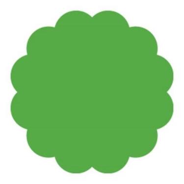 Imagem de Fundo Chapado N. 7 Verde Claro C/100 Curifest
