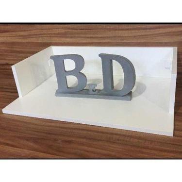 Imagem de Suporte Prateleira Para Microondas Ou Impressora Mdf 15mm - B&D Arte e