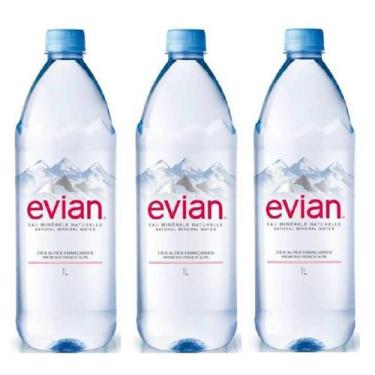 Imagem de Água Mineral Evian Sem Gás 1 Lt 03 Unidades