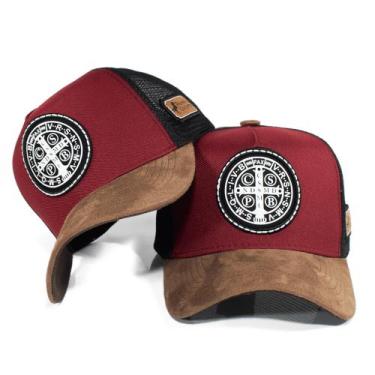 Imagem de Boné Linha Country Telinha Aba Curva Imagem São Bento Envio Para Todo 