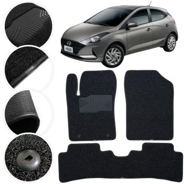 Imagem de Tapete Kapazi Automotivo Hyundai HB20 2020 a 2022 Preto
