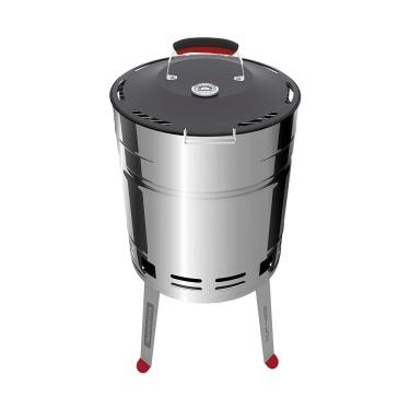 Imagem de Churrasqueira À Carvão Tramontina Tcp-400 26500025 Aço Inox