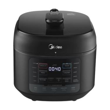 Imagem de Panela de Pressão Elétrica 5L NutriPro Preta Midea 220V