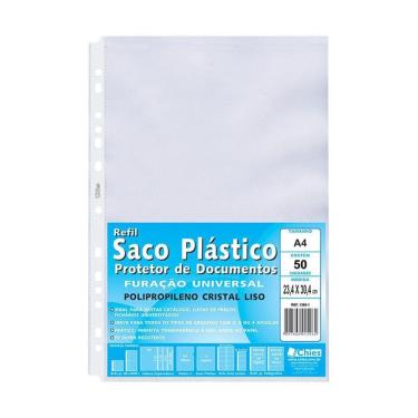 Imagem de Envelope saco plástico A4 1360 50 unid Chies