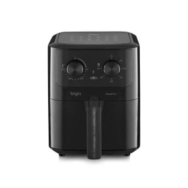 Imagem de Fritadeira Elétrica Air Fryer Elgin Quad Fry 4,2 Litros Preta AFG42 127V
