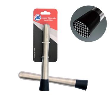 Imagem de Socador Macerador Para Drinks Inox 22,5 Cm - Ad