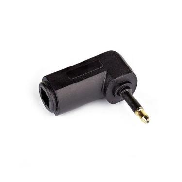 Imagem de Adaptador Óptico TosLink 90 Graus - CIRILO CABOS