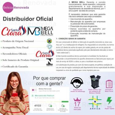 Imagem de Kit 2 Toucas De Silicone Para Mechas, Luzes, Reflexo Dompel, Branco