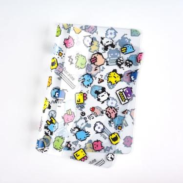 Imagem de ほぼ日 Acessórios Hobonichi Techo – Tamagotchi: Capa na capa para tamanho A5 (Tamagotchi colorido)