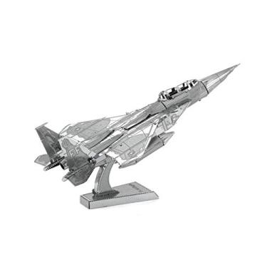 Imagem de Quebra-Cabeça 3D Model Kit, Metal Earth - Mini Réplica da Aeronave F-15 Eagle
