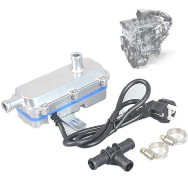 Imagem de Aquecedor De Motor De 2000 W, Aquecimento RáPido, Material Em Liga De AlumíNio Com Bomba De CirculaçãO Integrada, Pré-Aquecedor De LíQuido De Arrefecimento Com Plugue