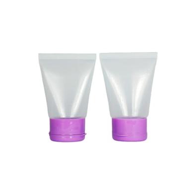 Imagem de 60 Bisnagas 30 ml c/tampa Flip-top(Lilás)