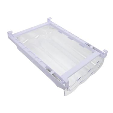 Imagem de Egg Organizer Bin for Refrigerator Space-saving Egg Storage Container with for Freshness Preservation for Kitchen Pantry and Freezer Use