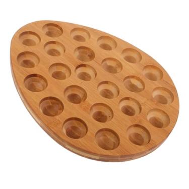 Imagem de Wooden Holder Slots Natural Container for Refrigerator and Countertop Space-efficient Design