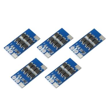 Imagem de Teyleten Robot Placa de proteção de bateria de lítio BMS 1S 25A 3,2V LiFePO4 18650 Tensão de carregamento/curto-circuito/prevenção de sobrecarga, 5 peças