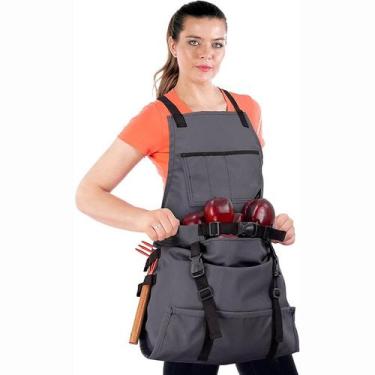 Imagem de Avental Harvest resistente com vários bolsos de poliéster - yiweisai