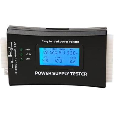 Imagem de BUBUCAM Dispositivo De Teste Computador Com Lcd Para Diagnóstico Fonte Alimentação Pc 20/24 4/6/8 Pinos, Testador Sata, Ide, Hdd, Atx, Itx, Plugue Byi