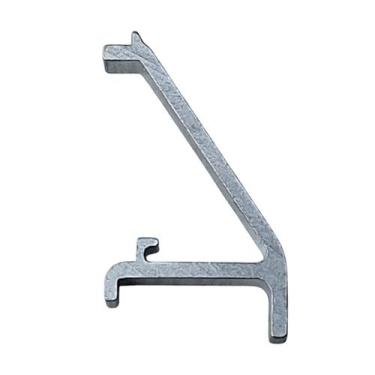 Imagem de Presilha clip suporte prata para prateleira grade imbera