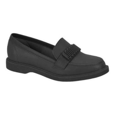 Imagem de Sapato Moleca 5666.106 Mocassim Oxford Casual Salto Tratorado Feminino-Feminino
