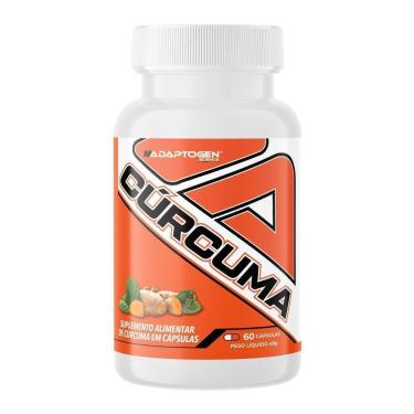 Imagem de Cúrcuma 60 Cáps Adaptogen – Antioxidante e Imunidade Sabor:Sem Sabor;Tamanho:Único;Gênero:Unissex-Unissex