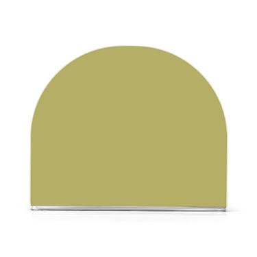 Imagem de Porta-guardanapos de acrílico cáqui escuro, suporte de toalha de papel de mão em forma de U, suporte vertical de toalha de papel