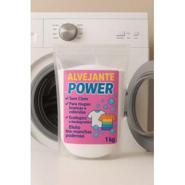 Imagem de Percarbonato de Sódio - Alvejante Natural Tira Manchas Poderoso Power