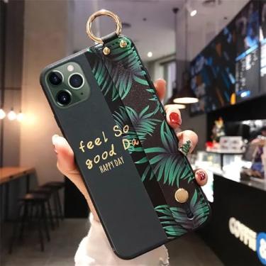 Imagem de Capa com suporte para iPhone 16 Pro Max e pulseira de TPU macia para iPhone 16 Plus, 38WDMoLvLeafFeel, para iPhone 16 Pro Max