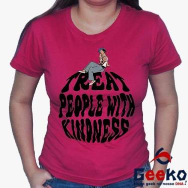 Imagem de Baby Look Harry Styles 100% Algodão - Treat People With Kindness - Pop