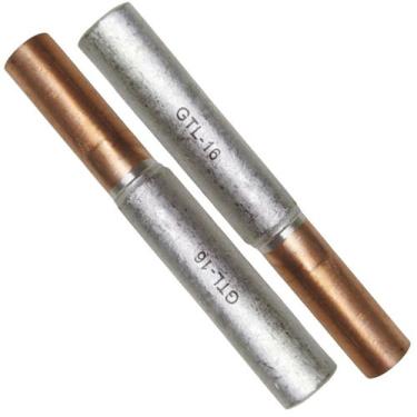 Imagem de Kit 2 Luva de Emenda Bimetálica para Cabo Cobre 10mm e Alumínio de 16m