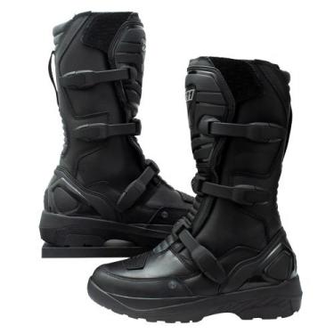 Imagem de Bota X11 Sierra Cano Longo Robusta Protetores Big Trail Couro Legítimo