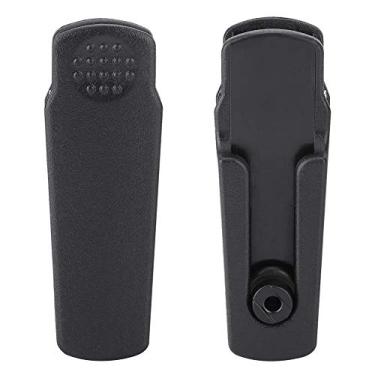 Imagem de Generic 10 Peças Clipe de Cinto Walkie Talkie Preto à Prova D'água para UV-9R Plus Acessório à Prova de Poeira para Atividades Ao Ar Livre ABS Compatível Com UV-XR/A-58/ para Caminhadas e Camping