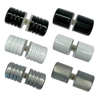 Imagem de Puxador Para Box E Porta De Vidro Blindex 1 Preto Frisado