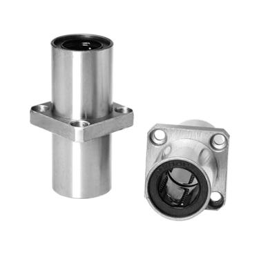 Imagem de 2 peças/lote rolamento linear de flange médio/central LMKC8LUU LMKC10LUU LMKC13LUU LMKC12LUU LMKC16LUU LMKC20LUU LMKC25LUU LMKC30LUU (LMKC16LUU)