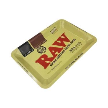 Imagem de Acessórios para fumar cigarro do metal do tabaco da bandeja 18*12.5CM 