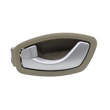 Imagem de Compatível com Renault Fluence 2011 2012 2013 Cor preta/bege 806715396R 806713870R Maçaneta da porta de abertura interna dianteira direita/esquerda(Beige front left)
