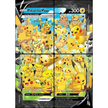 Imagem de Conjunto de cartas Pokémon Pikachu V-Union SWSH139-SWSH142 - Pokemon