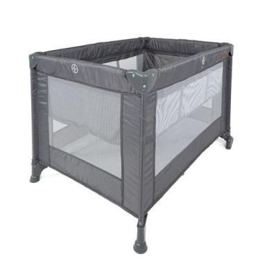 Imagem de Berço Portátil Com Mosqueteiro Até 15kg Bibi Joy, Cinza